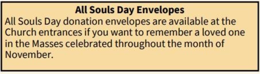 All Souls Envelopes