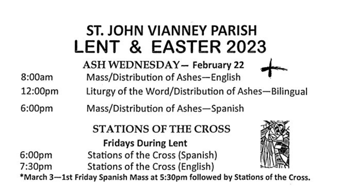 Lent And Easter 2023