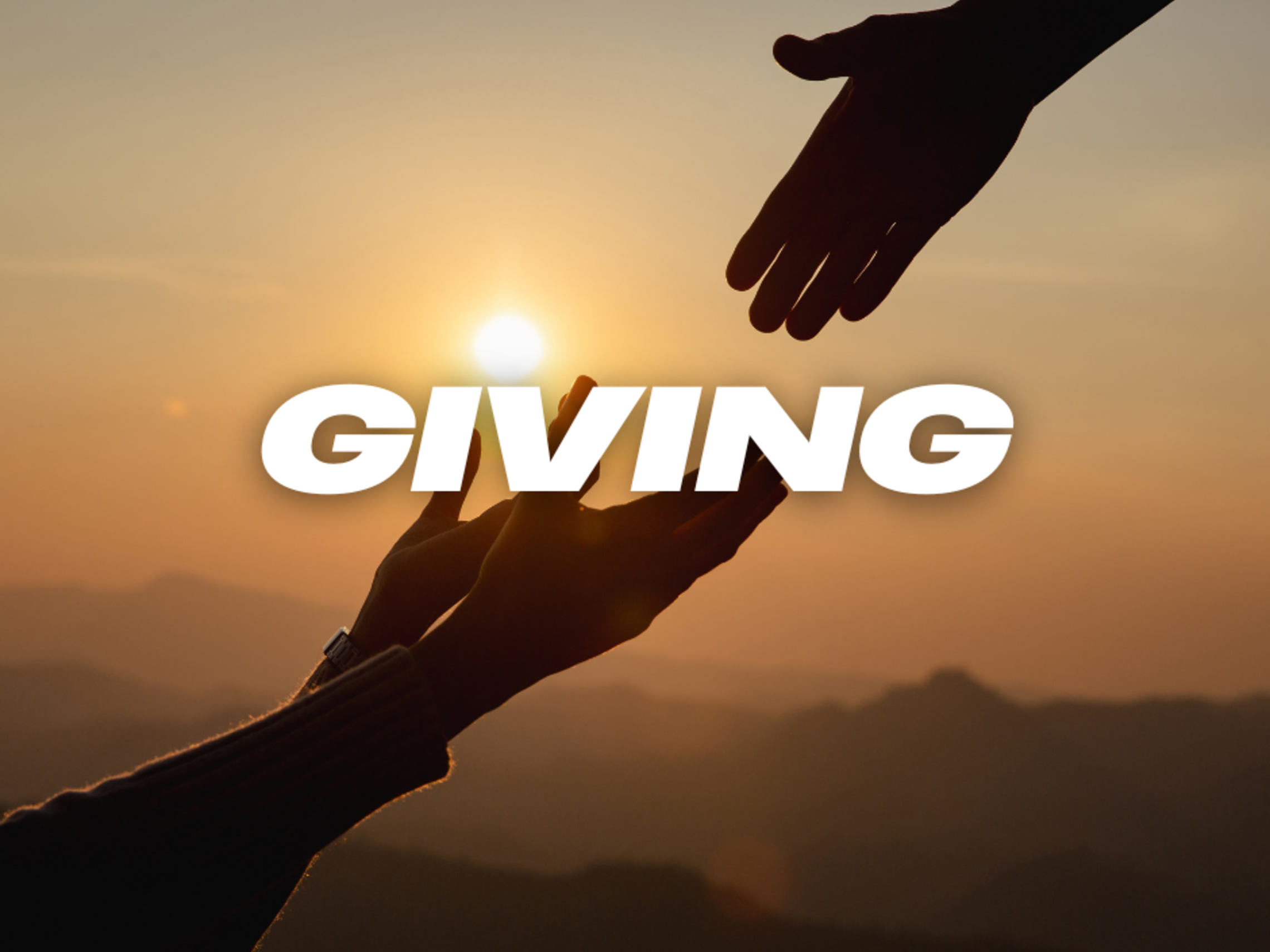 Giving